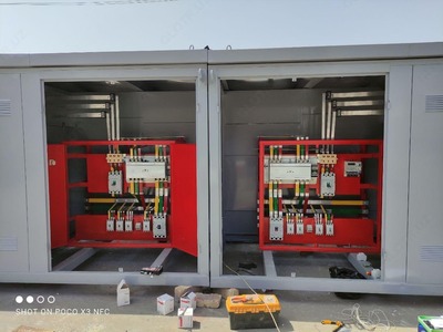 Комплектная 2-хтрансформаторная подстанция типа 2КТПГ-250/10(6)/0,4 KV-A с системой АВР