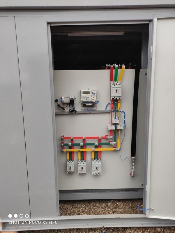 VNA tipidagi yuk uzuvchi kalitli KTPG-250 /10 (6) / 0,4-U1 KV-A tipli to'liq transformator podstansiyasi