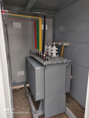 Комплектная трансформаторная подстанция типа КТПГ-25/10(6)/0,4-У1 KV-A с выключателем нагрузки типа ВНА