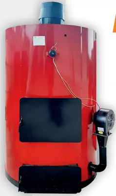 Issiq suv qozoni KV, po'lat