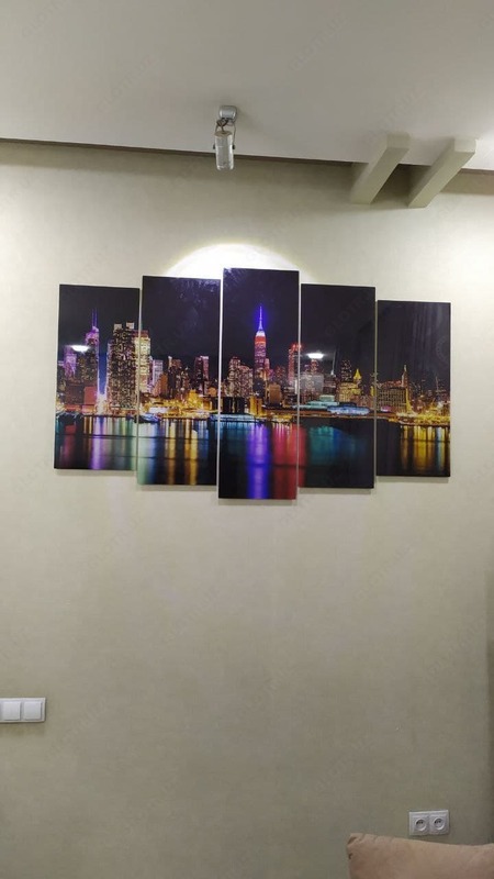 Модульная картина из стекла