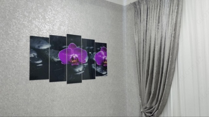 Модульная картина из стекла