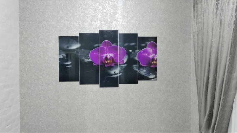 Модульная картина из стекла