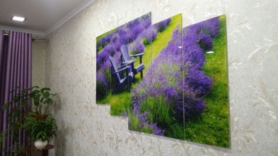 Модульная картина из стекла