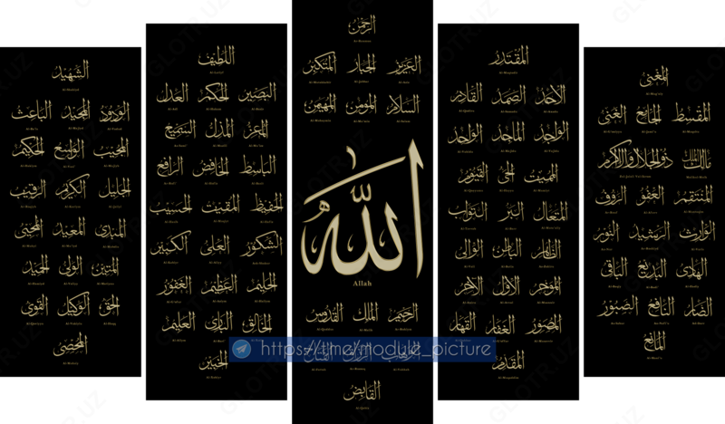 Модульная картина из стекла