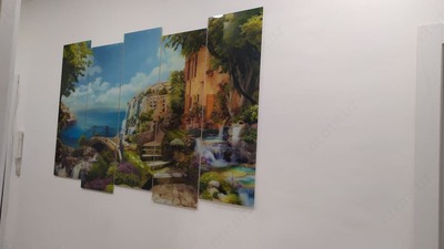Модульная картина из стекла