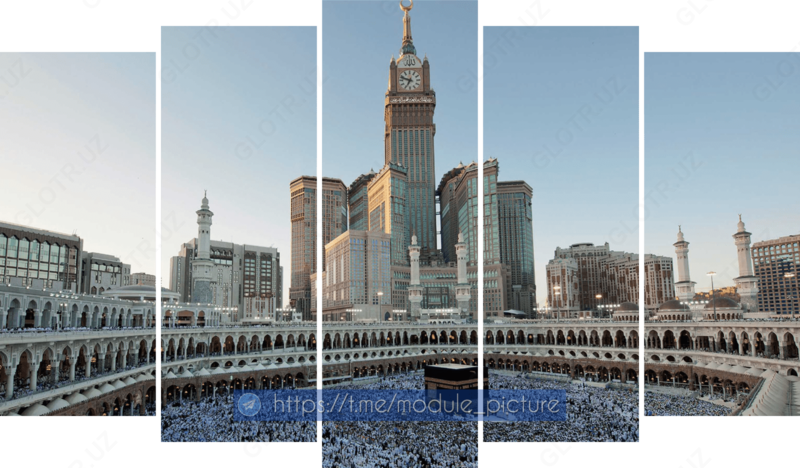 Модульная картина из стекла