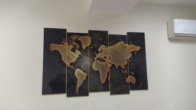 Модульная картина из стекла