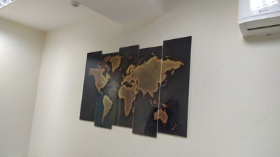 Модульная картина из стекла