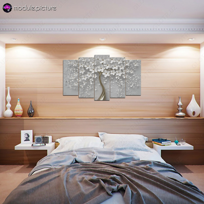 Модульная картина из стекла