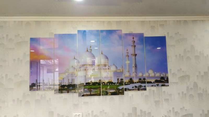 Модульная картина из стекла