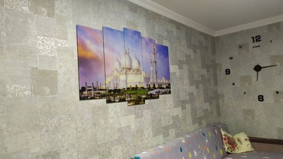 Модульная картина из стекла