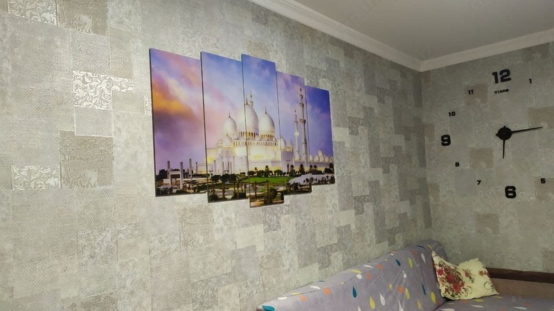 Модульная картина из стекла