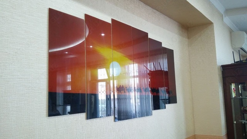 Модульная картина из стекла