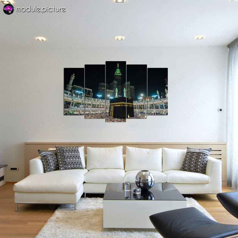 Модульная картина из стекла