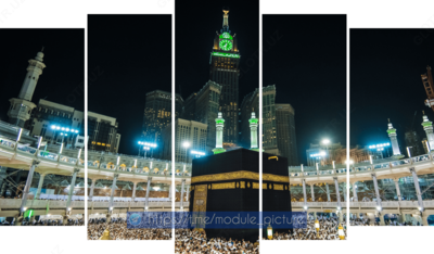 Модульная картина из стекла