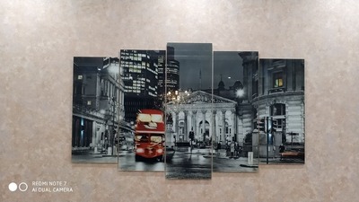 Модульная картина из стекла