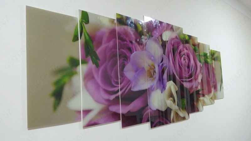 Модульная картина из стекла