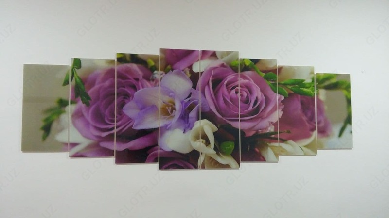 Модульная картина из стекла