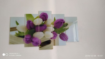 Модульная картина из стекла