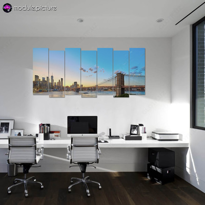 Модульная картина из стекла