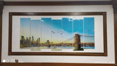 Модульная картина из стекла