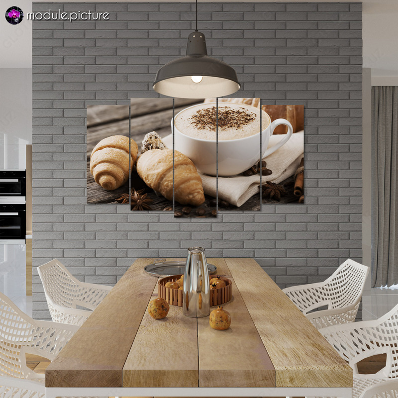 Модульная картина из стекла