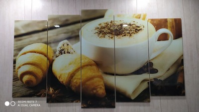 Модульная картина из стекла