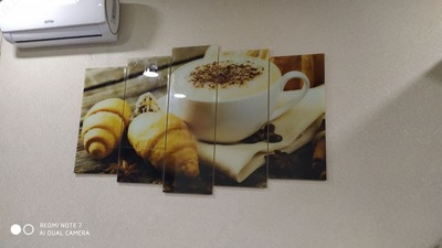 Модульная картина из стекла