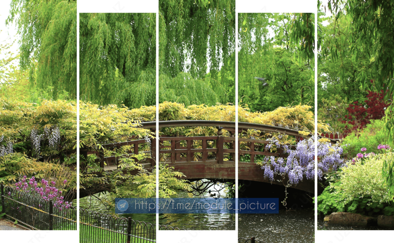 Модульная картина из стекла