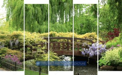 Модульная картина из стекла