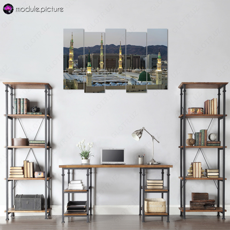 Модульная картина из стекла