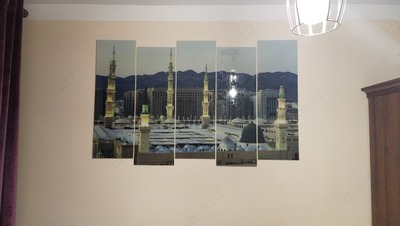 Модульная картина из стекла