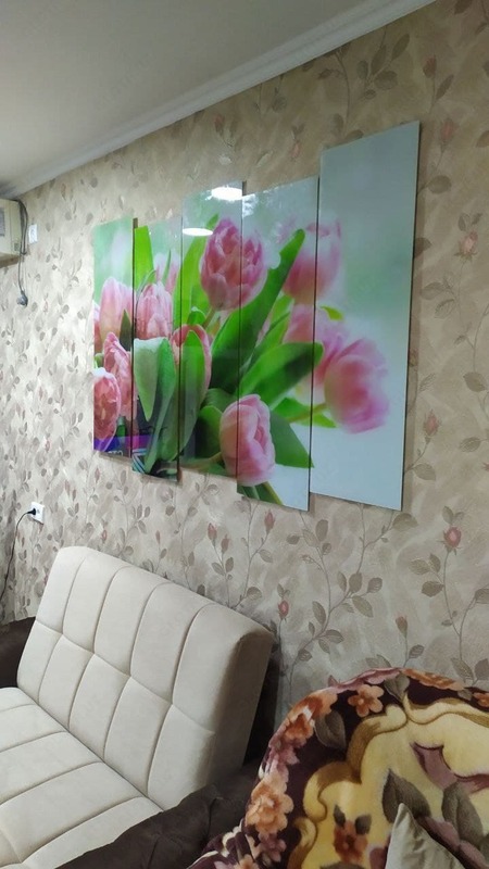 Модульная картина из стекла