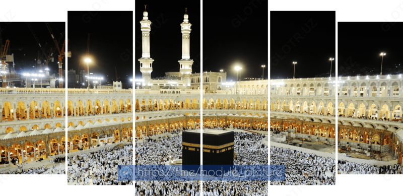 Модульная картина из стекла