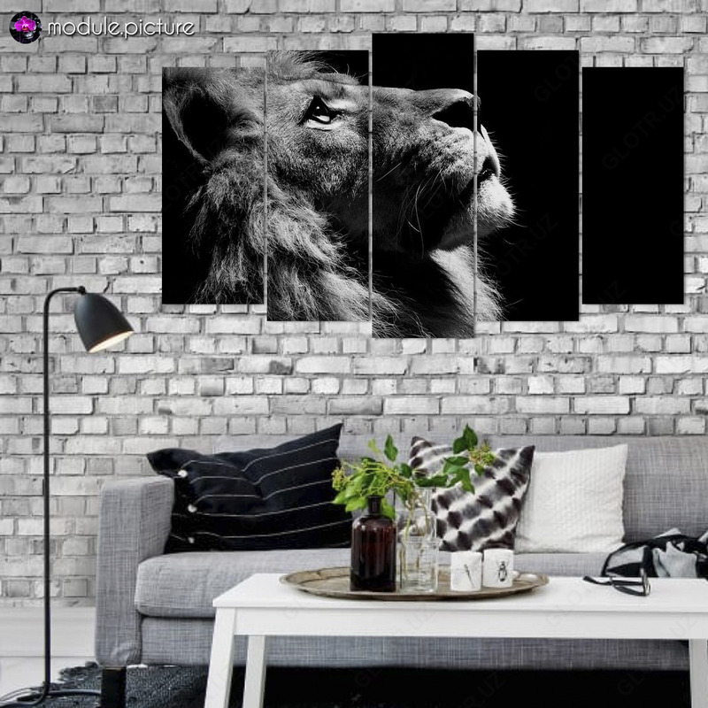 Модульная картина из стекла