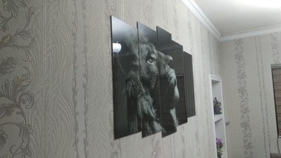 Модульная картина из стекла