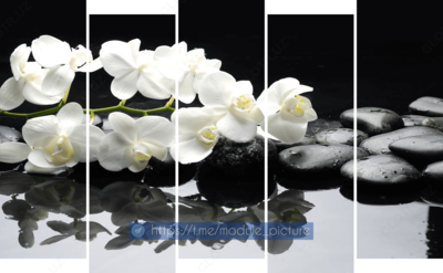 Модульная картина из стекла