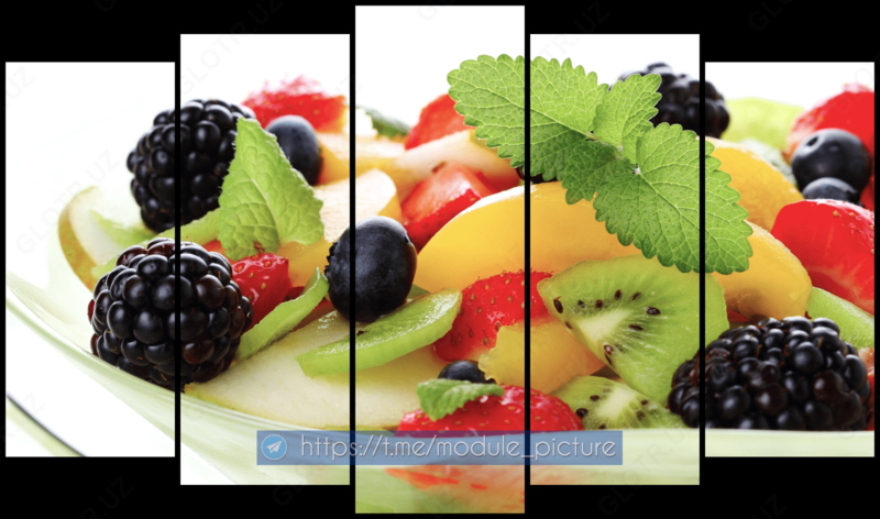 Модульная картина из стекла