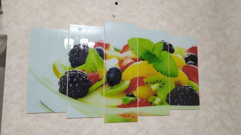 Модульная картина из стекла