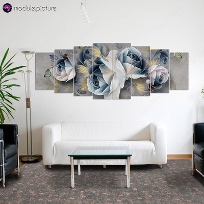 Модульная картина из стекла