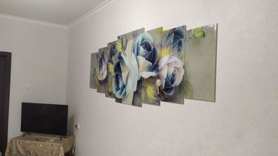 Модульная картина из стекла