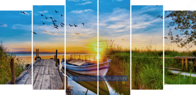 Модульная картина из стекла