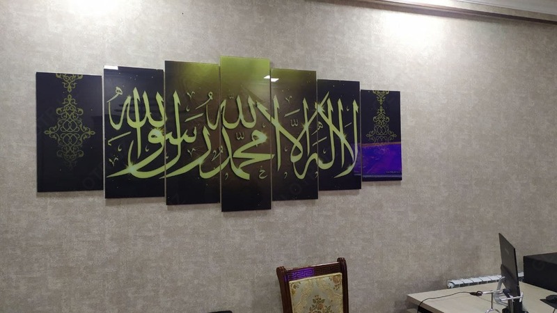 Модульная картина из стекла