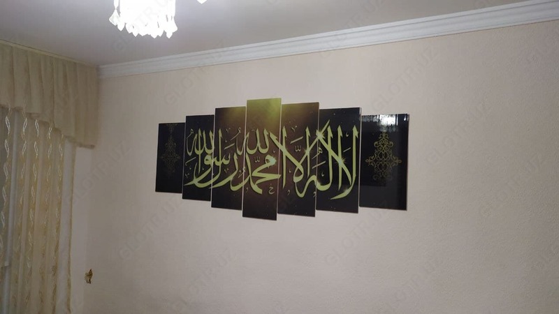 Модульная картина из стекла