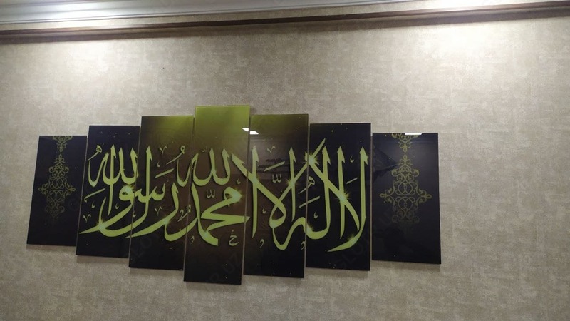 Модульная картина из стекла