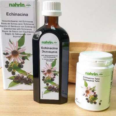 Echinacea siropi Shveytsariya Nahrin