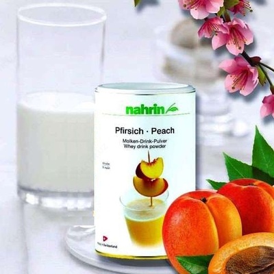 Tanani tozalash uchun Shaftoli bilan sut sarum Shveytsariya Nahrin