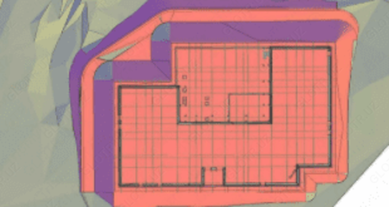 посадка здания или сооружения