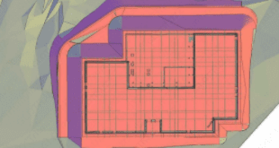 посадка здания или сооружения